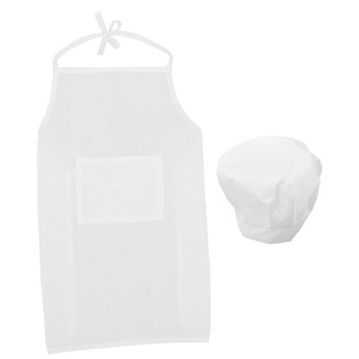 BESPORTBLE Baby Photography Props Newborn Chef Hat Apron Fashionable Dress Set for Baby Photo Sessions