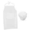 BESPORTBLE Baby Photography Props Newborn Chef Hat Apron Fashionable Dress Set for Baby Photo Sessions view 1