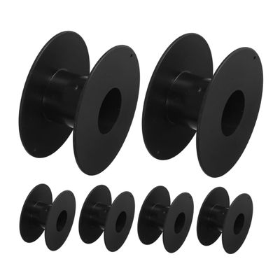 BESTOYARD 6pcs Generator Extension Cord Reel Plastic Spool Cable Storage Organizer Cord Wrap Wire Reel