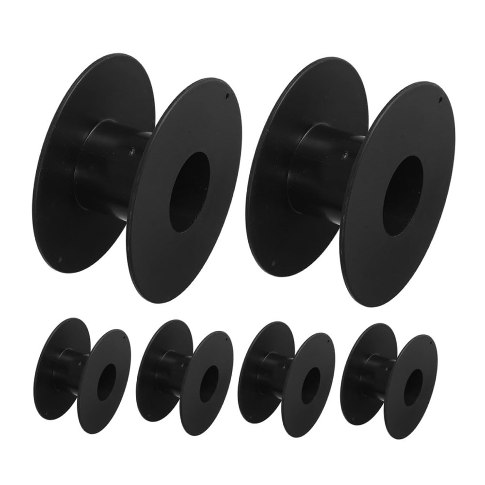 BESTOYARD 6pcs Generator Extension Cord Reel Plastic Spool Cable Storage Organizer Cord Wrap Wire Reel
