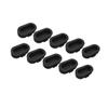 Housoutil 10pcs Dust Plug Fenix USB Charger Port Protector Silicone Dustproof Caps Compatible Dust Plugs view 1