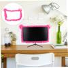 Angoily 1pc Computer Screen Cover Dust Screen Elastic Monitor Cover Lovely Cat Ear Design Easy to Clean view 3