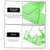 DOITOOL 2pcs Adjustable Book Reading Bracket Reading Shelf for Boys and Girls Book Rack Display Stands for Home view 2