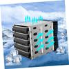 QUMIIRITY 3.5 Inch Hard Drive Mounting Bracket 5 Layer Hard Drive Cage for Bay Heat Dissipating Bracket Quick Install Metal Construction view 2