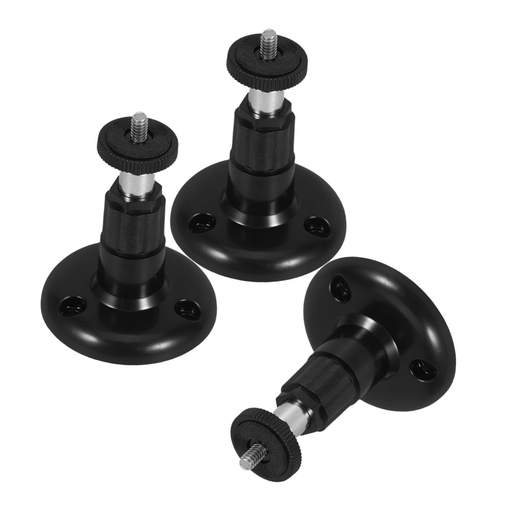 ABOOFAN 3pcs Dependable Security Camera Wall Mount Bracket Indoor CCTV Camera Holder and Wide Compatibility