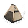Mipcase Picnic Canvas Bag Portable Outdoor Fan Storage Pouch for Camping Tripod and Supplies Camouflage Lightweight and Versatile Design view 2