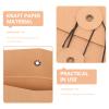 DOITOOL 10pcs Kraft Paper Cd Dvd Envelopes Storage Sleeves for Dvds Protects from Scratches for Collectors Movie Lovers Space-saving Design view 3