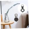balacoo 1 PC Stand Brackets Holder Wall Dot Universal Mounts Echo Hanger Accessories Bracket Black Plastic view 2