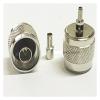 10pcs N Male/N Female Crimp for RG174 RG316 LMR100 Cable Straight Adapter Connector(N female 10pcs) view 4