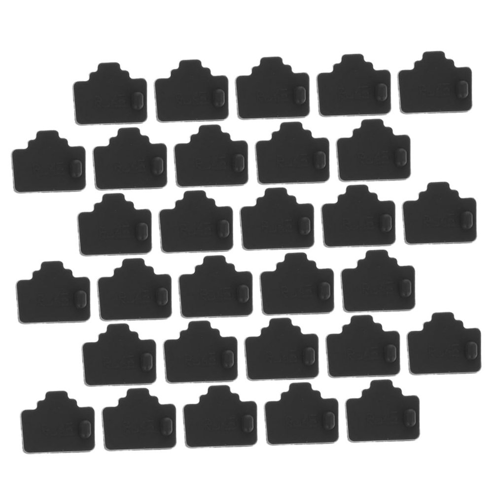 TEHAUX 50pcs Cable Dust Covers Plug Cap for Network Interface Ethernet Port Protector