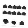 TEHAUX 50pcs Cable Dust Covers Plug Cap for Network Interface Ethernet Port Protector view 4