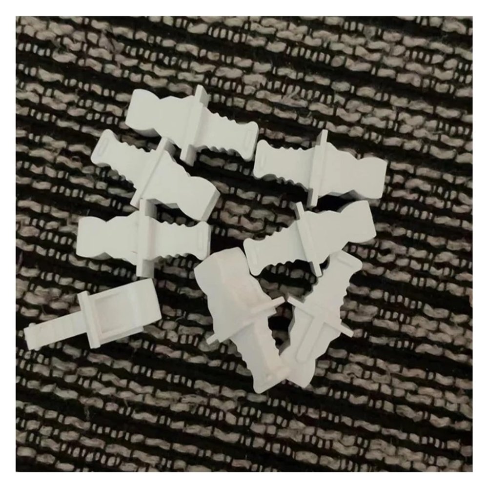 ZHANGGH 1000pcs SC Dust Cap with Handle White for Optical Fiber Adapter Dust Plug Plastic Single Protective Cover