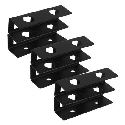 Housoutil 1set Desk Laptop Mount Double-Layer Laptop Support for Tidy Workspace Easy Installation Included Screws