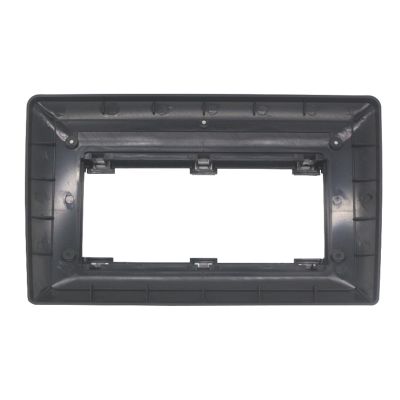 Car Stereo Frame 10 Inch 2 Din Car Radio Fascia/Fit For Jeep CHRYSLER DODGE Auto Stereo Audio Player DVD Panel Dash Kit Frame Center Console Holder Radio Fascia Kit(Only fascia)