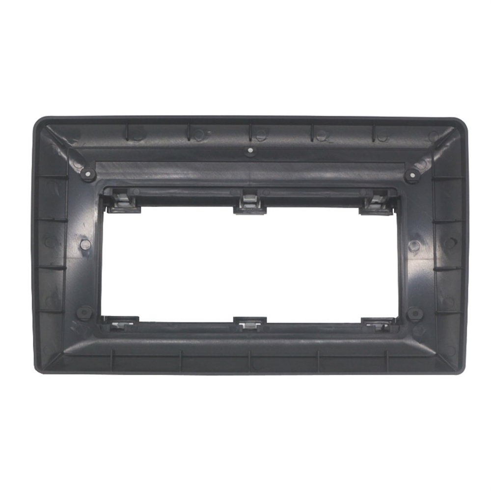 Car Stereo Frame 10 Inch 2 Din Car Radio Fascia/Fit For Jeep CHRYSLER DODGE Auto Stereo Audio Player DVD Panel Dash Kit Frame Center Console Holder Radio Fascia Kit(Only fascia)