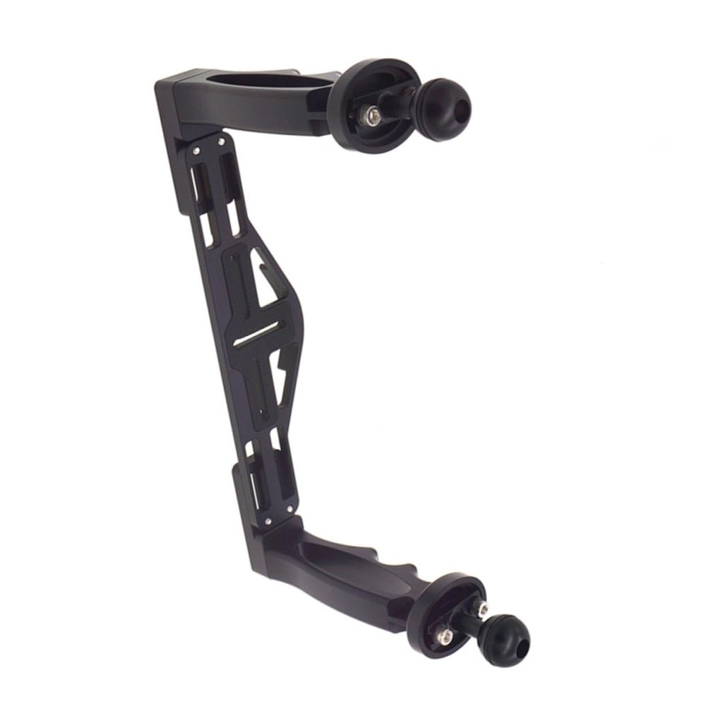 POPETPOP Sturdy Underwater Camera Stand Aluminum Alloy Tray Dive Case Mount Stabilizer Rig for Housing Diving Tray Holder