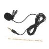DIYEAH Lavalier Lapel Microphone for Phone Compact Recording Mic Mini Mic Clip for Game Streaming view 2