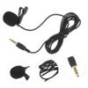 DIYEAH Lavalier Lapel Microphone for Phone Compact Recording Mic Mini Mic Clip for Game Streaming view 3