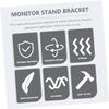 balacoo 1set Drone Tablet Mount Phone Holder Removable Bracket for Easy Installation view 3