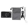 Nutriess Digital Camera 56MP 4K Autofocus 16x Zoom Prevent Shaking 2.4 Inch Screen Portable Vlogging Fill Light White Compact Rechargeable Video Photography (Black) view 1