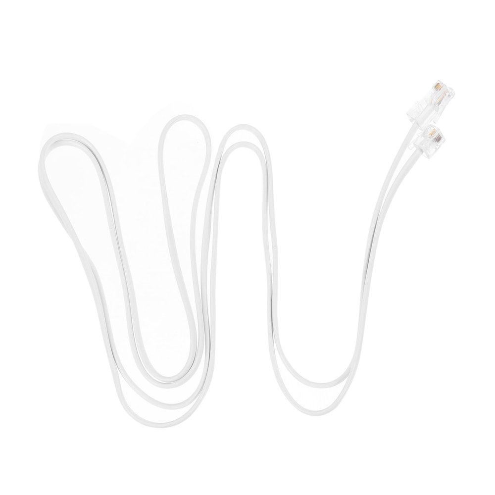 CHICAMPERA 2pcs Landline Telephone Connecting Cable to Pc to Pc Copper Wire for Home Office Compatibility for Desk Phones Fax Machines