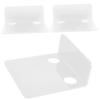 DECHOUS Baby Monitor Wall Mount Bracket for Nursery Small Floating Shelf for Security Camera and Speakers Adjustable Design Sturdy Plastic for Child's Room view 1