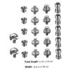 QUMIIRITY 22pcs Adapter Screw Tripod Camera to Converter Threaded Screws Lightweight Easy to Carry Compatible Various Photo Equipment view 2