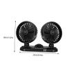 POPETPOP 12v Usb Electric Fan Adjustable for Cars and Suvs Efficient Car Cooling Low Power Consumption and Versatile Use for view 2