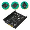 Msata Adapter to Sata3 for 2230 2242 2260 2280 Metal Black view 4