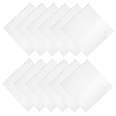 HOODANCOS 25PCS Adhesive Vinyl Record Outer Sleeves Plastic Record Protection Covers for Vinyl Suitable for Storage and Display