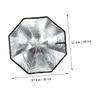 CHICAMPERA 1pc Umbrella Octagonal Softbox Premium Photo Softbox for Portrait and Product Photography Compatible Led Beam Angle Design view 4