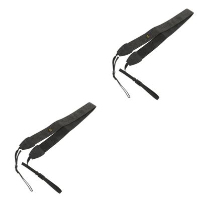 balacoo 2pcs Camera Shoulder Strap Cotton Sling Belt for Neck and Shoulder Use Vintage Design for and Mirrorless Cameras for Outdoor Adventures and Travel