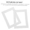 Holibanna 30pcs Pre-cut Picture Mat Boards Photo Frame Backing for Displaying Art Suitable for Home Decor Living Room Bedroom view 3