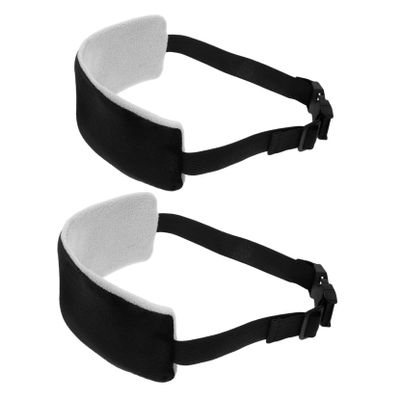 MERRYHAPY 2pcs Airplane Head Strap Comfortable Travel Neck Support for Sleeping Skin-Friendly Compatibility for Airplanes Cars and Trains