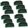Veemoon 1set Cleaning Brush Ink Cleaner Screen Scrub Brush Print Scrubs Handle Wear Resistant Scrub Pad Clean Brush Accessories Green 3pcs view 1