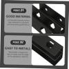 Angoily 1set Desk Laptop Mount Double Layer Bracket for Organizing Laptops Keyboards and Cables Sleek Design Clutter Workspace view 2