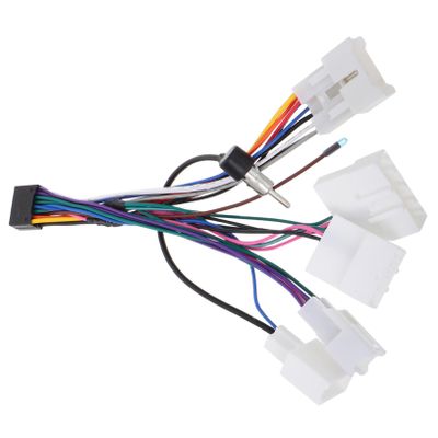 DOITOOL Vehicle Compatible Stereo Harness Radio Wire Harness Kit for Car Audio