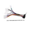 DOITOOL Vehicle Compatible Stereo Harness Radio Wire Harness Kit for Car Audio view 2