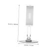 HOMSFOU Folding Tablet Stand Aluminum Alloy Desk Mount for Air Tablet Holder Silver view 3
