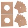 HANABASS 10pcs Record Sleeves Outer Kraft Paper Vinyl Record Cover Protector for view 1