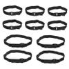balacoo 10pcs Reusable Hook and Cable Straps Non-elastic for Efficient Cord Organization for Use view 1