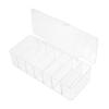 balacoo Charger Storage Box Cord Organizer for Desk Wire Cord Holder Electronics Organizer Plastic Box view 1