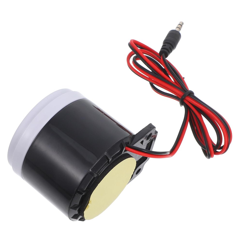 ABOOFAN Wired Mini Horn Siren Sound Alarm System for Home Security with Continuous Loud Voice Compact Dc-powered Anti-theft Protection for Offices Stores and Personal Safety