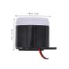 ABOOFAN Wired Mini Horn Siren Sound Alarm System for Home Security with Continuous Loud Voice Compact Dc-powered Anti-theft Protection for Offices Stores and Personal Safety view 2