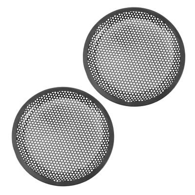 DOITOOL 2pcs Speaker Subwoofer Baffle Guard Audio Speaker Cover Mesh Car Audio Modification Accessory Random Style