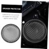 DOITOOL 2pcs Speaker Subwoofer Baffle Guard Audio Speaker Cover Mesh Car Audio Modification Accessory Random Style view 4