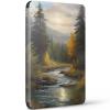 Case for Kindle 2024/2022 11th Generation | Slim, Scratch-Resistant, Auto Wake Up/Sleep, Waterproof, Anti-Collision Design Greenwood Trail Pattern PU + TPU Protective Cover, 6 inch (2) view 1