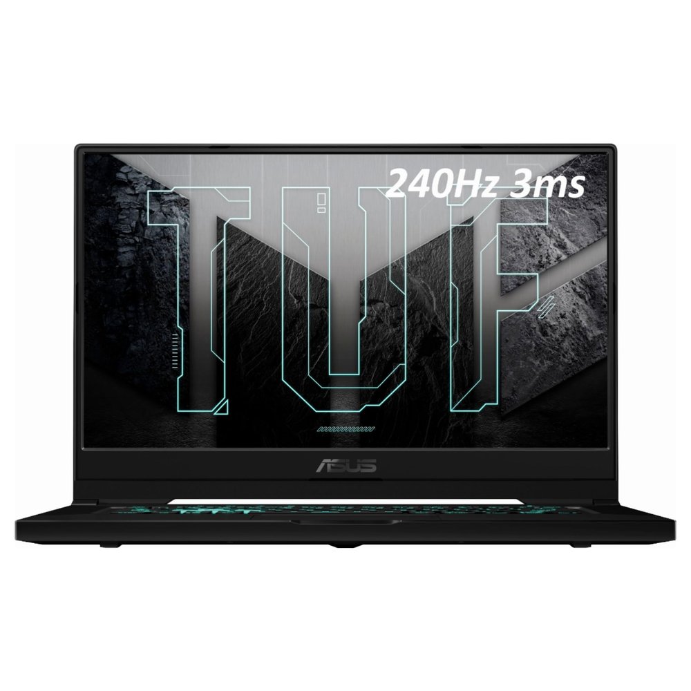 ASUS TUF Dash Gaming Laptop, 15.6" Full HD(1920x1080) IPS Display, Intel i7-11370H, 16GB, 1TB SSD, BK, GeForce RTX 3070, Black, Windows 10, TWE Mouse Pad