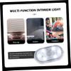 Alipis USB Rechargeable Touch Sensor Car Interior Light Multi-function LED Atmosphere Lamp for Reading and Emergency Use Convenient Car Accessory for Vehicle Lighting view 4
