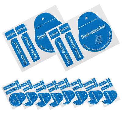 Mipcase Cell Phone Cleaner Tool 200 Pcs LCD Dedust Sticker for Camera Lens Tempered Glass Screen Dust Removal
